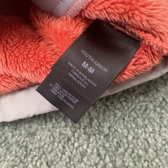 THE NORTH FACE Denali fuzzy fleece zip jacket juniors / youth medium - Picture 6 of 9